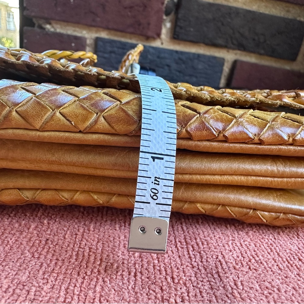 Frye mini leather crossbody with multiple braided straps - Picture 9 of 11